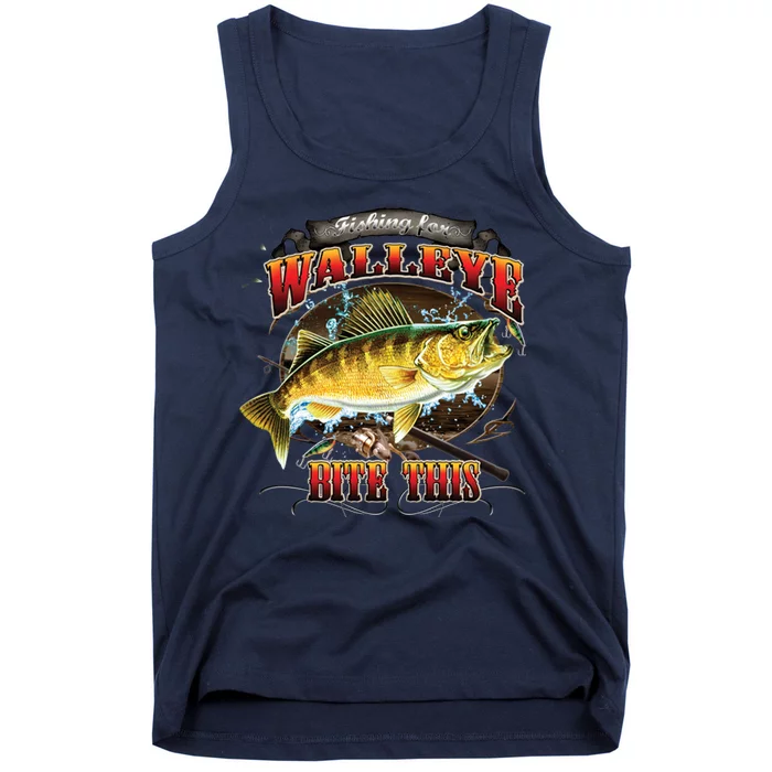 Walleye Bite This Tank Top