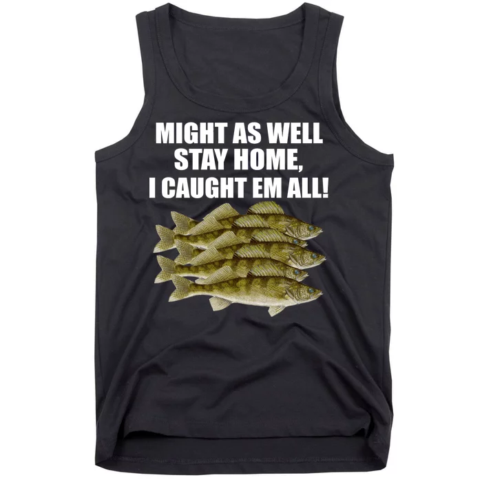 Walleye Caught Em All Tank Top