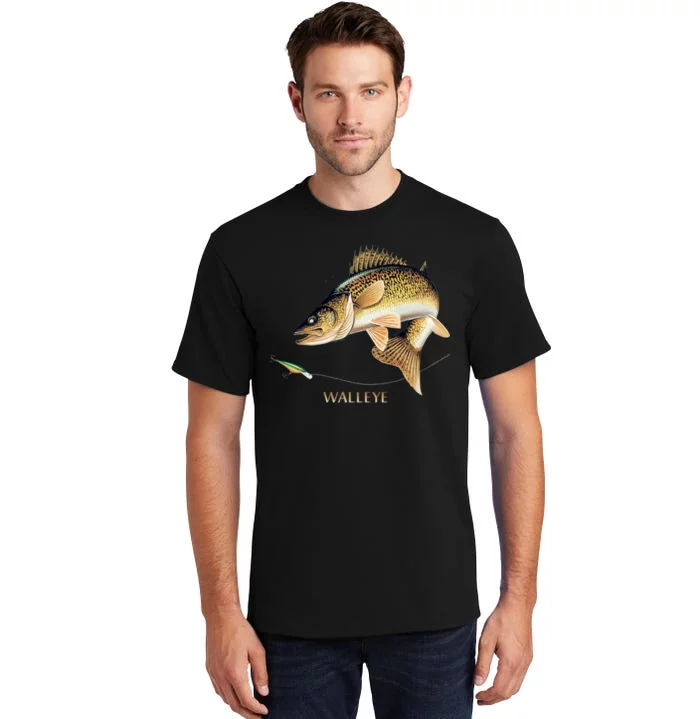 Walleye Combination Tall T-Shirt