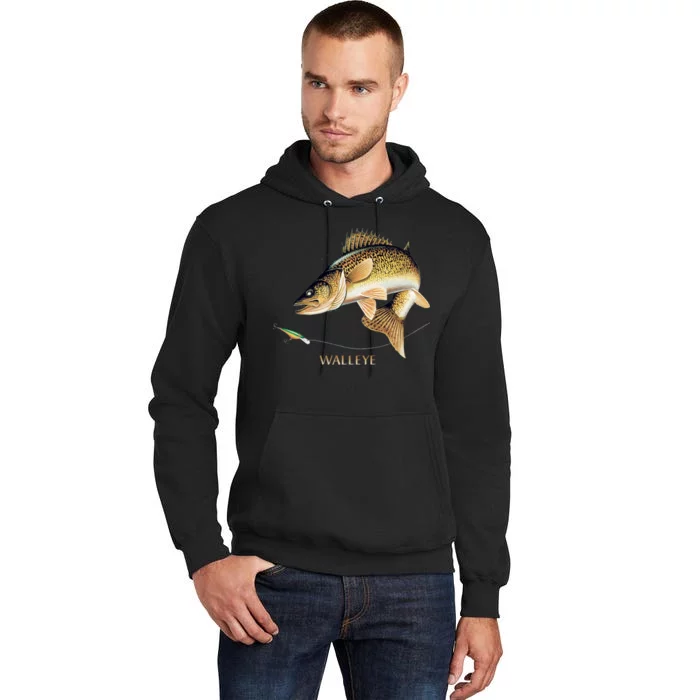 Walleye Combination Tall Hoodie