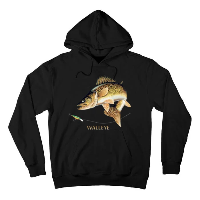 Walleye Combination Tall Hoodie