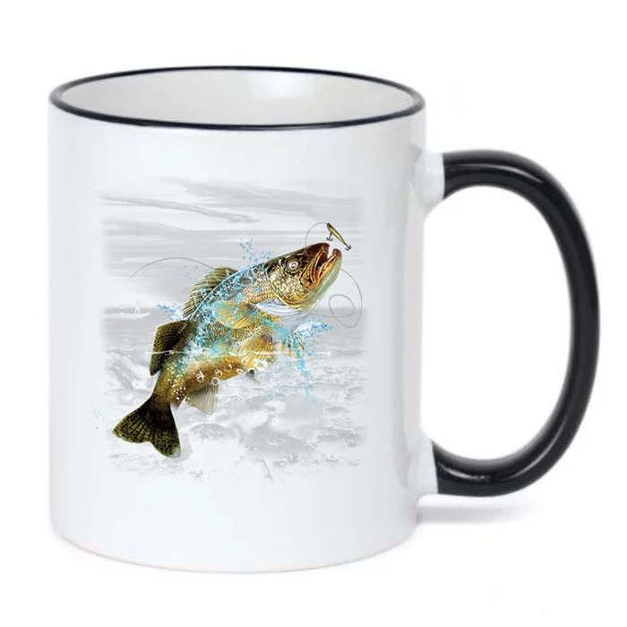 Walleye Wilderness - Fishing Black Color Changing Mug