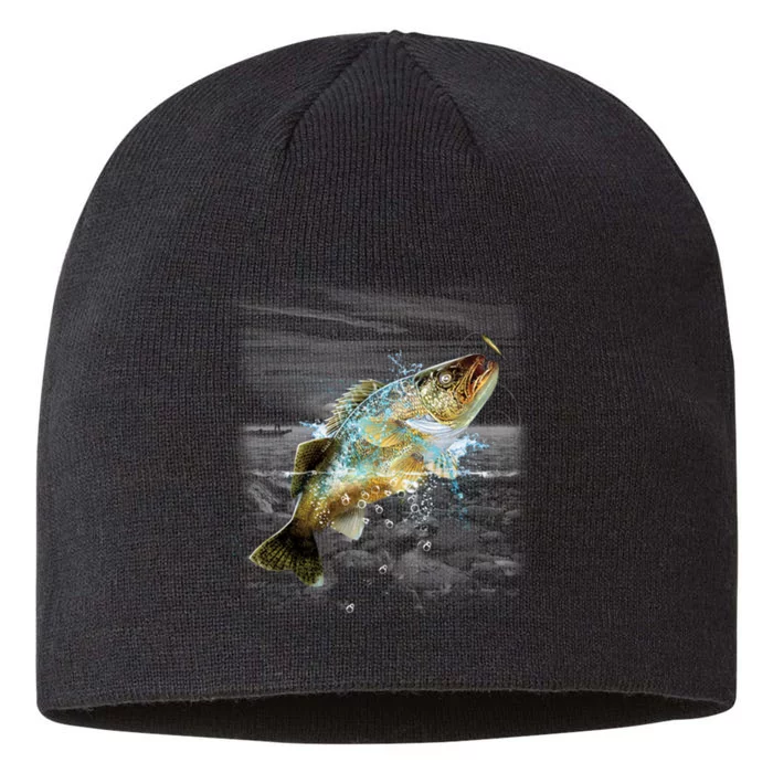 Walleye Wilderness - Fishing 8 1/2in Sustainable Knit Beanie