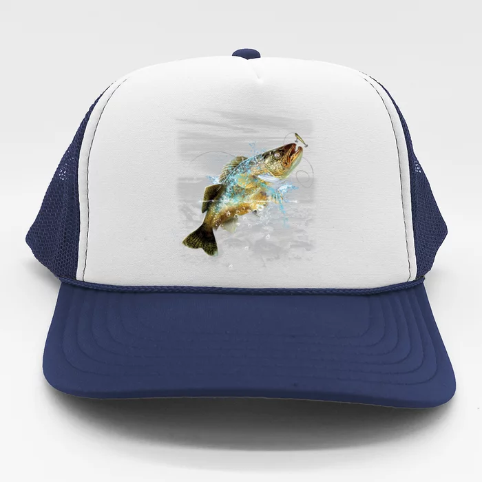 Walleye Wilderness - Fishing Trucker Hat