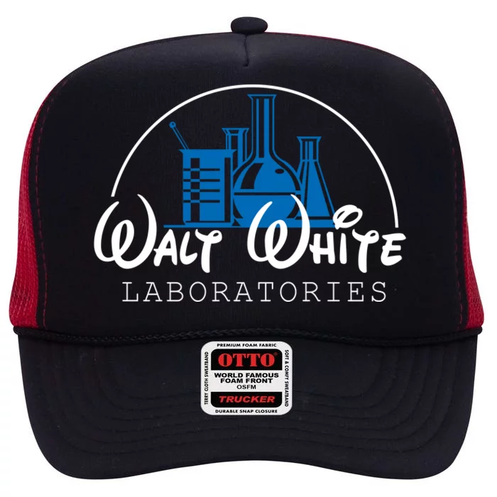 Walt White Laboratories High Crown Mesh Trucker Hat