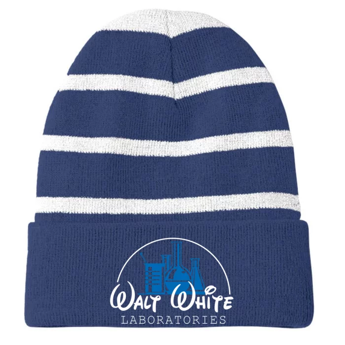 Walt White Laboratories Striped Beanie with Solid Band