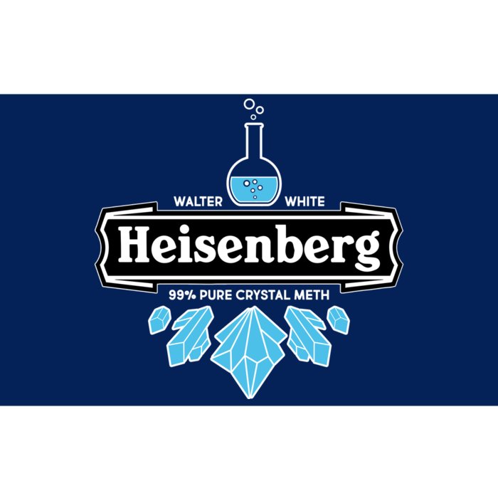 Walter White Heisenberg Beer Chemist Bumper Sticker