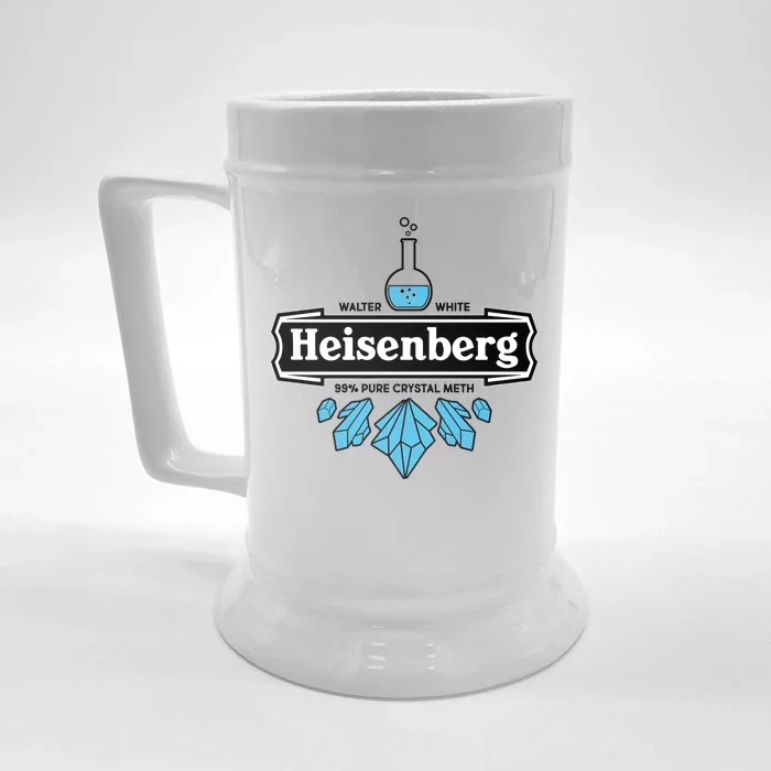 Walter White Heisenberg Beer Chemist Front & Back Beer Stein