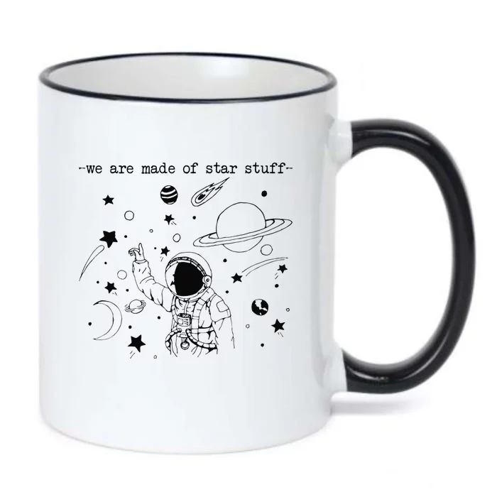 We Are Made Star Stuff Spaceman Astronomy Astronaut Present Black Color Changing Mug