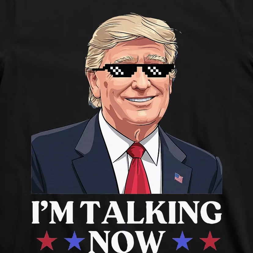 Wait A Minute Im Talking Trump Debate 2024 Sound Familiar T-Shirt