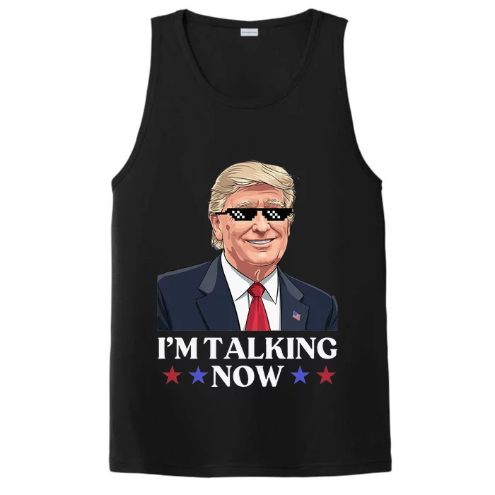 Wait A Minute Im Talking Trump Debate 2024 Sound Familiar Performance Tank