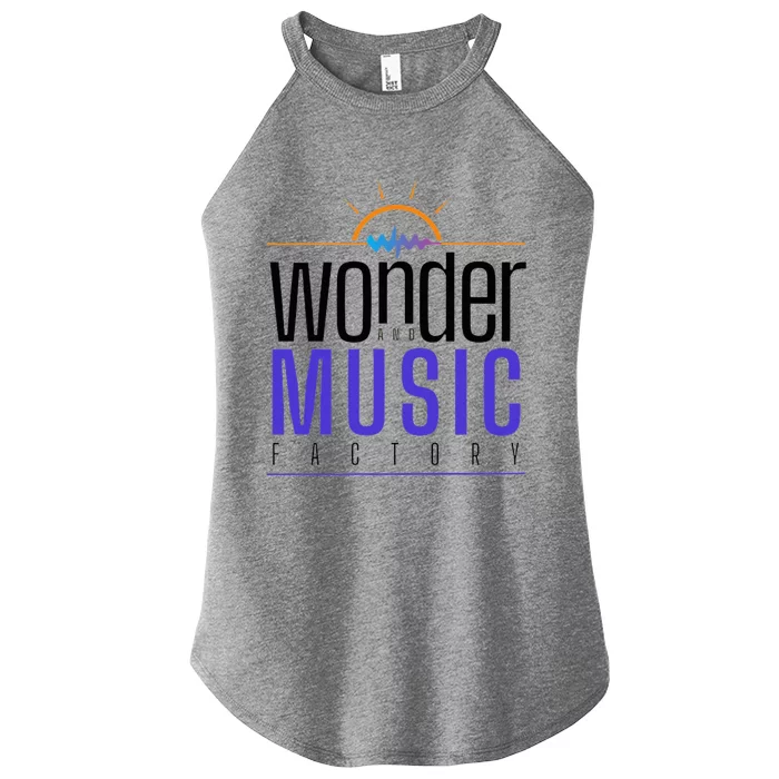 Wonder And Music Factory Women’s Perfect Tri Rocker Tank