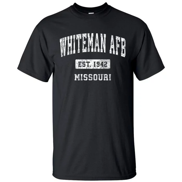 Whiteman Afb Missouri Mo Vintage Athletic Sports Tall T-Shirt