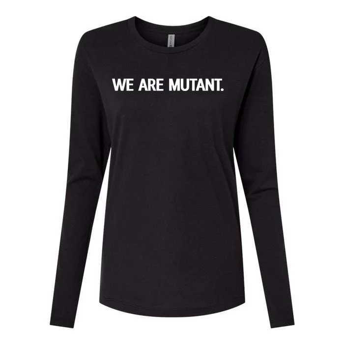 We Are Mutantunisex Womens Cotton Relaxed Long Sleeve T-Shirt