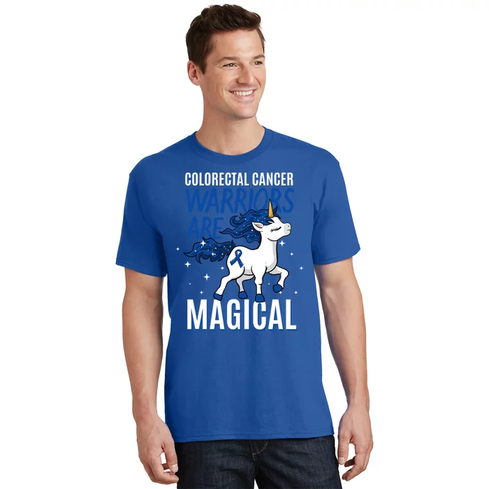 Warriors Are Magical Colorectal Cancer Colonoscopy Advocate Gift T-Shirt