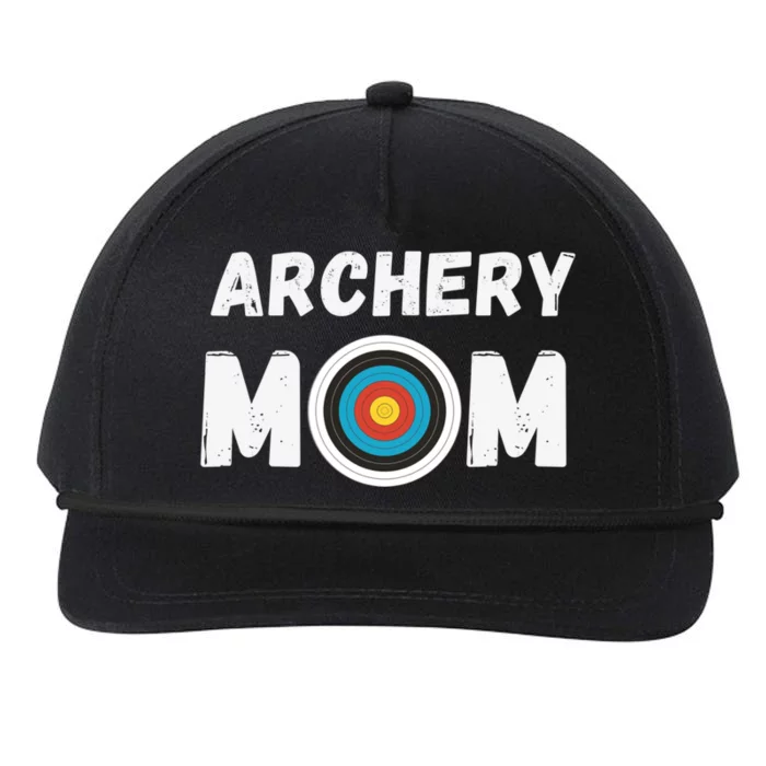 Wo Archery Mom Mother's Day Vegas Compound Bow Archery Gift Snapback Five-Panel Rope Hat