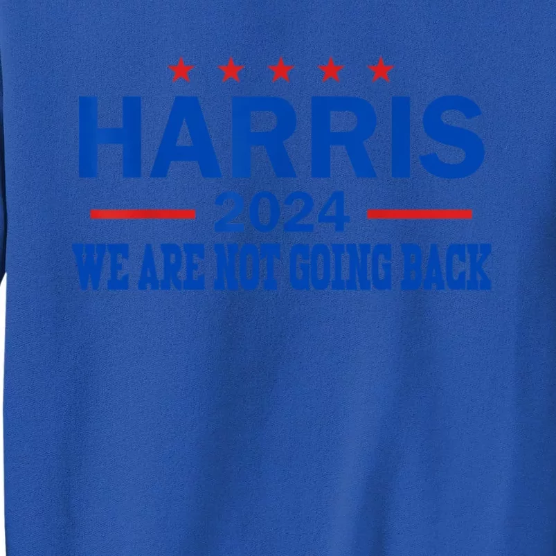 We Are Not Going Back Vote For 2024 Gift Tall Sweatshirt