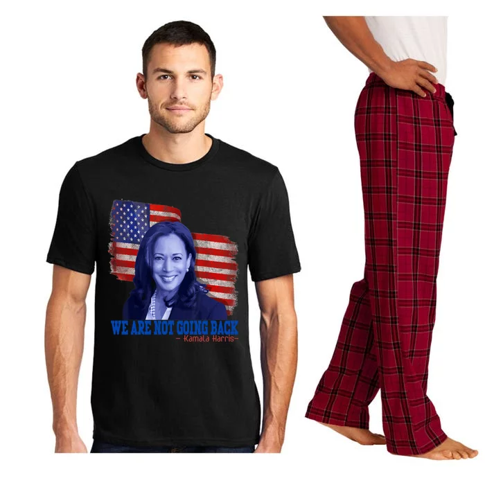 We Are Not Going Back Vote For 2024 President Kamalaharris Cute Gift Pajama Set