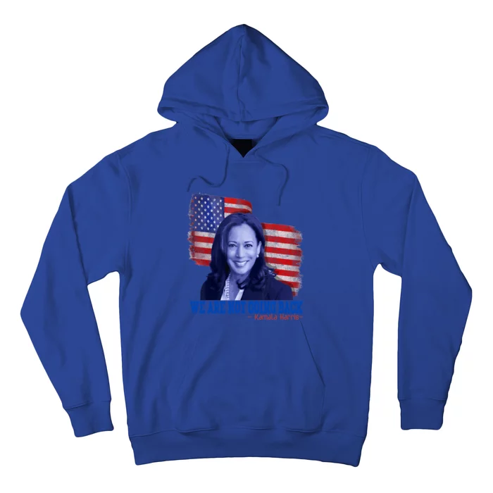 We Are Not Going Back Vote For 2024 President Kamalaharris Cute Gift Hoodie