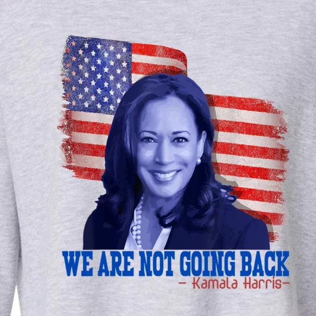 We Are Not Going Back Vote For 2024 President Kamalaharris Cute Gift Cropped Pullover Crew