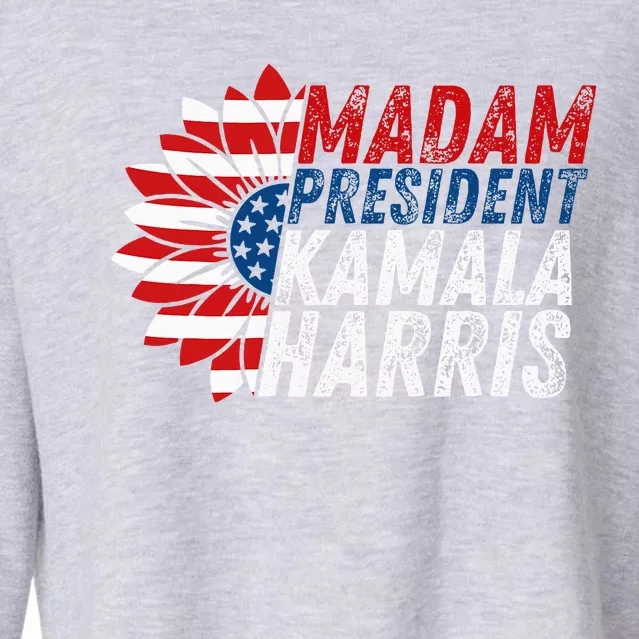 We Are Not Going Back Harris Walz For Presidznt 2024 Cropped Pullover Crew