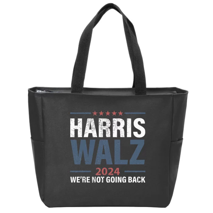 We Are Not Going Back 2024 Zip Tote Bag