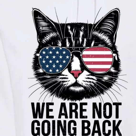 We Are Not Going Back Election Day Themed Artwork Premium Hoodie