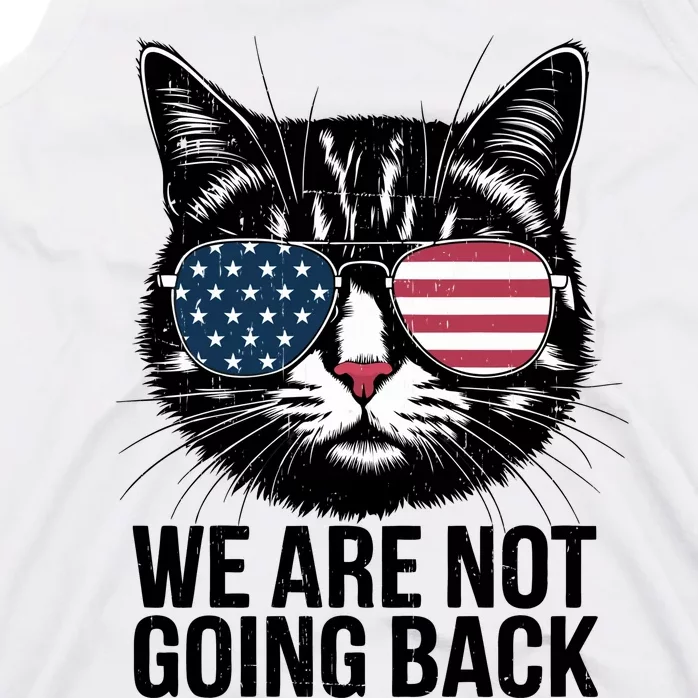 We Are Not Going Back Election Day Themed Artwork Tank Top