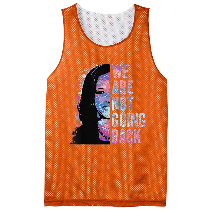 We Are Not Going Back Vintage 2024 Mesh Reversible Basketball Jersey Tank