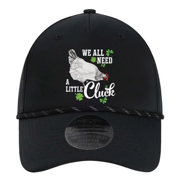 We All Need A Little Cluck St Patrick's Day Chicken Shamrock Performance The Dyno Cap