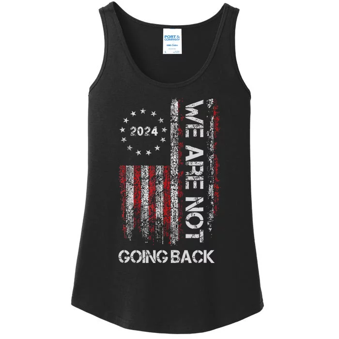 We Are Not Going Back Like Ever Kamala 2024 Ladies Essential Tank