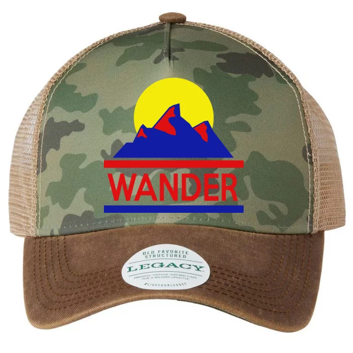 Wander The World Legacy Tie Dye Trucker Hat