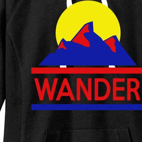 Wander The World Women's Fleece Hoodie