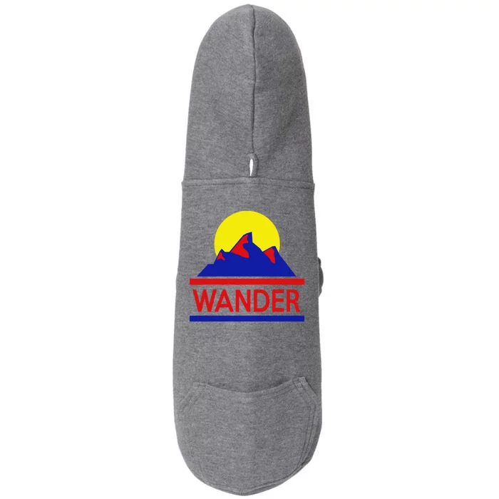 Wander The World Doggie 3-End Fleece Hoodie