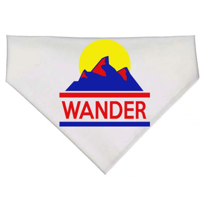 Wander The World USA-Made Doggie Bandana