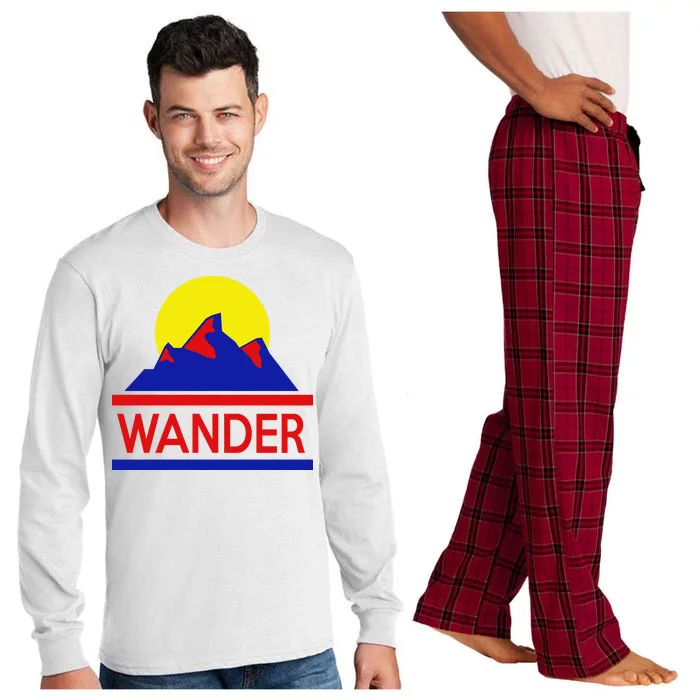 Wander The World Long Sleeve Pajama Set