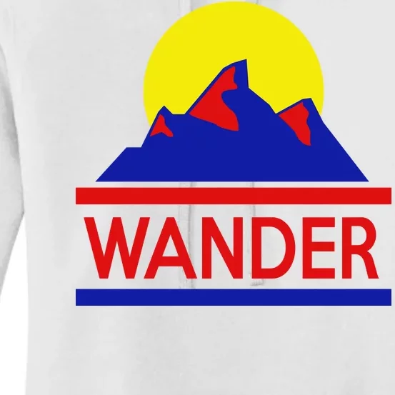 Wander The World Women's Pullover Hoodie