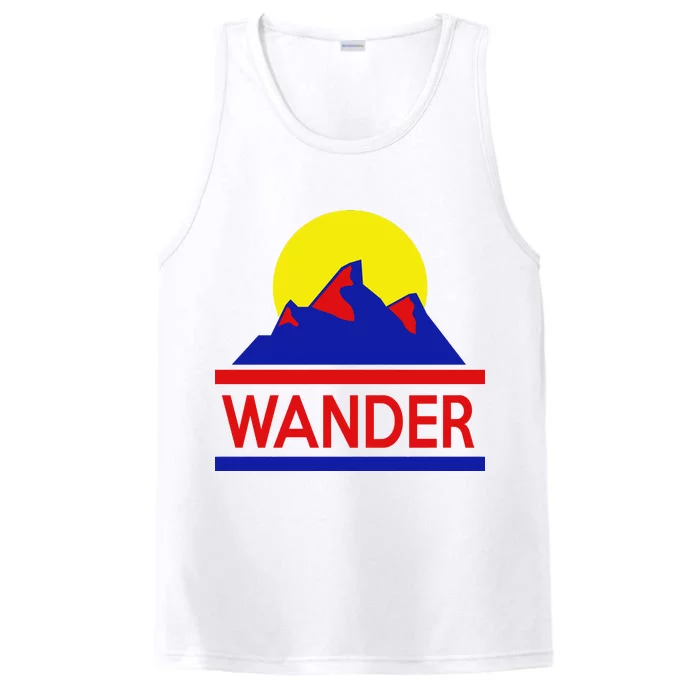 Wander The World Performance Tank