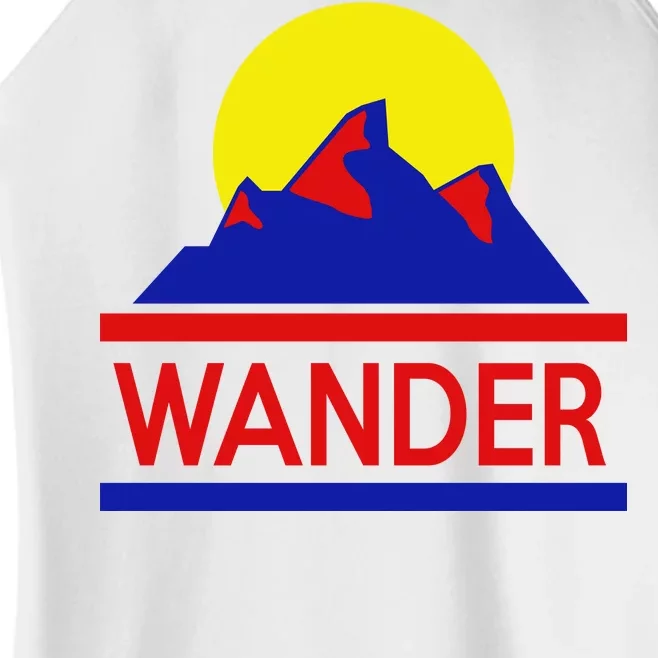 Wander The World Women’s Perfect Tri Rocker Tank