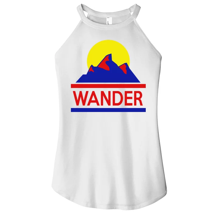 Wander The World Women’s Perfect Tri Rocker Tank