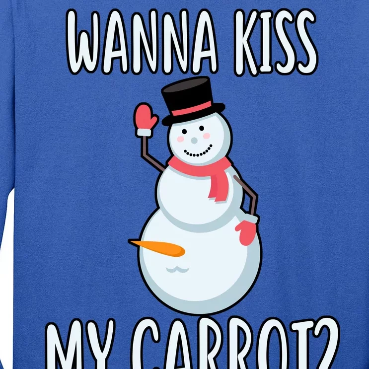 Wanna Kiss My Carrot? Tall Long Sleeve T-Shirt