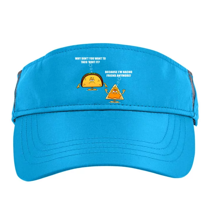 Wanna Taco Bout It Nacho Friend Adult Drive Performance Visor