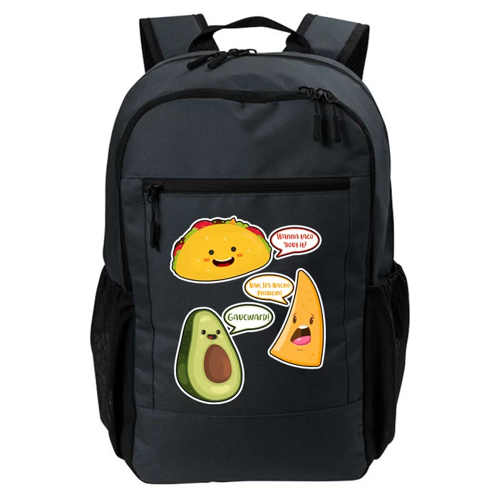 Wanna Taco Bout It Nacho Preoblem Gaucward Daily Commute Backpack