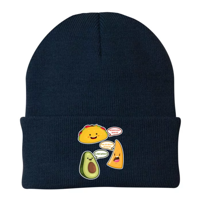 Wanna Taco Bout It Nacho Preoblem Gaucward Knit Cap Winter Beanie