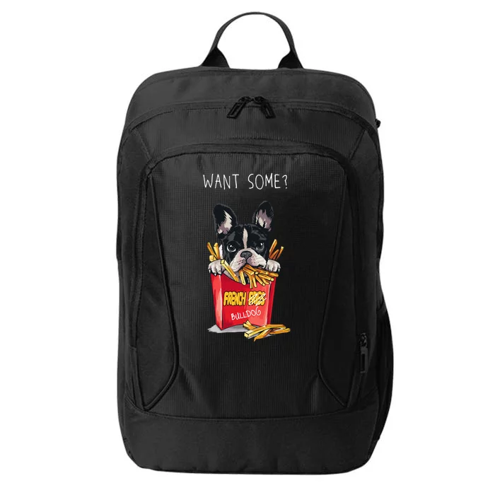 Want Some French Bulldog City Backpack