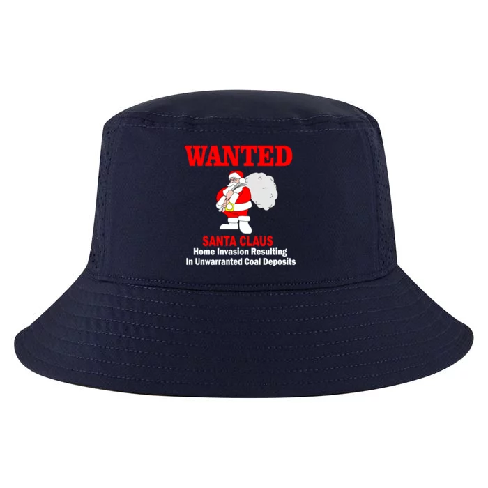 Wanted Santa Claus Home Invasion Cool Comfort Performance Bucket Hat