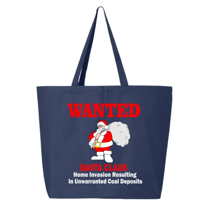 Wanted Santa Claus Home Invasion 25L Jumbo Tote