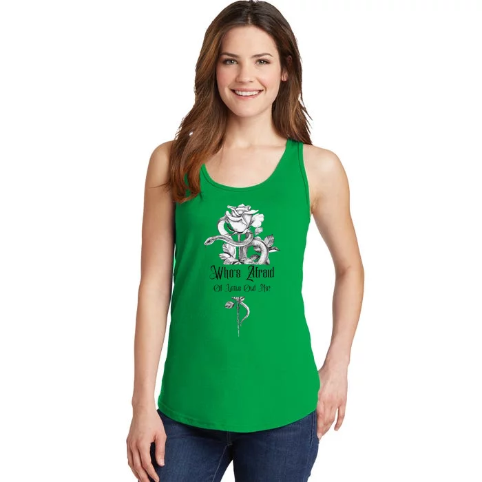 WhoS Afraid Of Little Old Me Snake Cool Confident Ladies Essential Tank