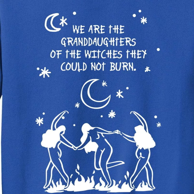 We Are Of Granddaughters Of The Witches They Couldnt Burn Gift Sweatshirt