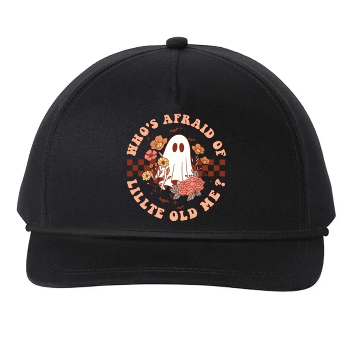 WhoS Afraid Of Little Funny Old Me Snapback Five-Panel Rope Hat